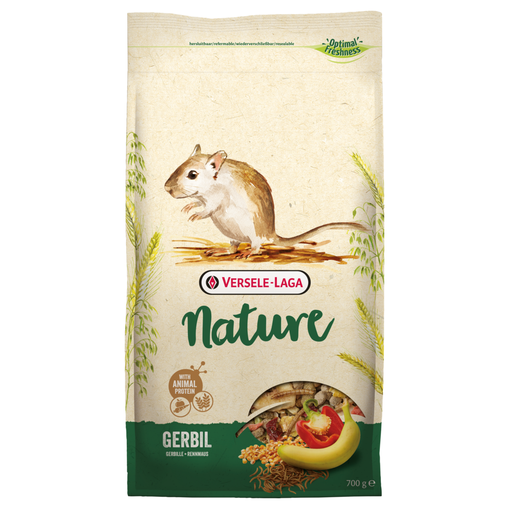 Versele Laga Nature Gerbil - Für Rennmäuse | 5 X 700 G - Bild 3