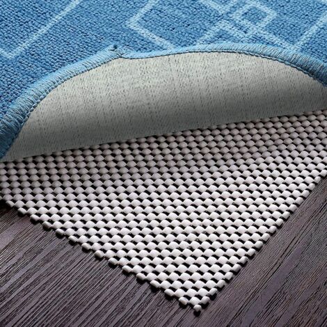 Tapis antidérapant multicouleur 3' x 5' pour surface dure, rembourrage épais