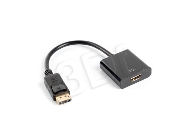 Lanberg Display Port zu HDMI (DisplayPort), Video Adapter, Schwarz - Bild 7