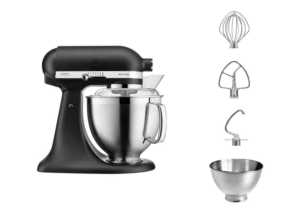 Joom Kitchenaid Schwarz 5Ksm185pseb Kitchen Machine 4.8L Black - Bild 5