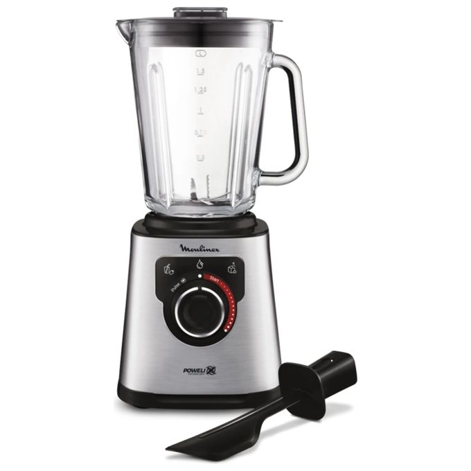 Moulinex Silber/Transparent/Schwarz Perfectmix+ High Speed Blender (Lm871d), Standmixer, - Bild 5