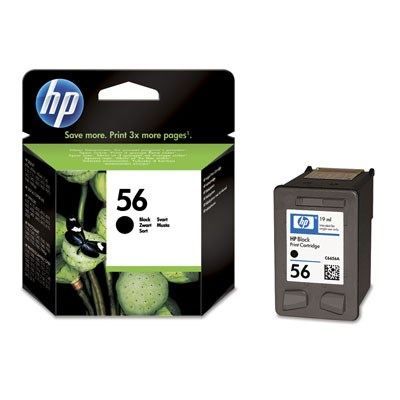 HP 56 Schwarz Original Tintenpatrone - 19 ml - Pigment-based ink - Image 4