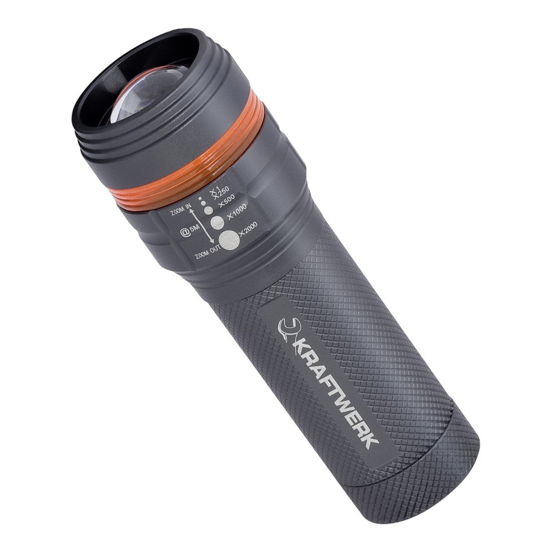 Kraftwerk Schwarz Taschenlampe, Taschenlampe (11 Cm, 110 Lm) - Image 3