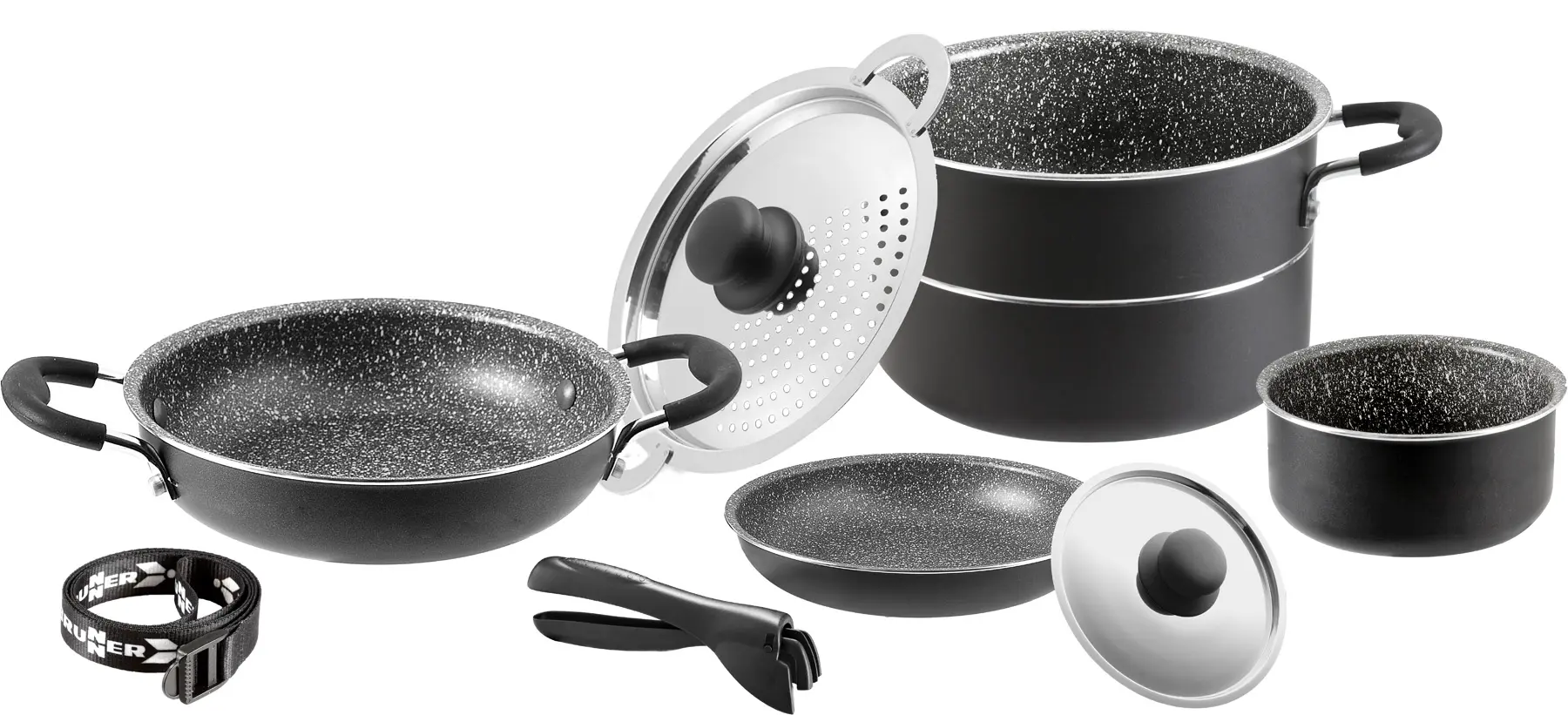 Schwarz Brunner Topfset Pirate 7+1 Ø 20 - Bild 4