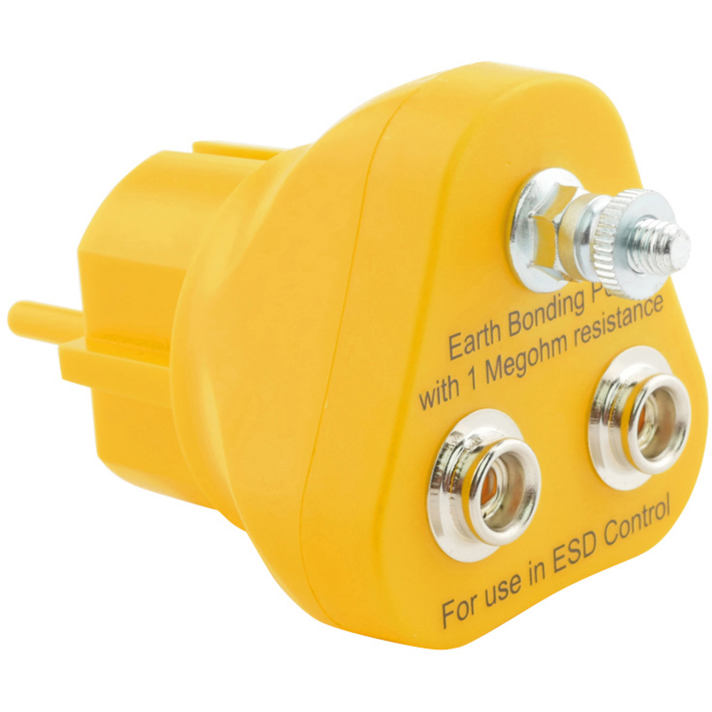 Bernstein Gelb Tools For Electronics Esd-Erdungsstecker