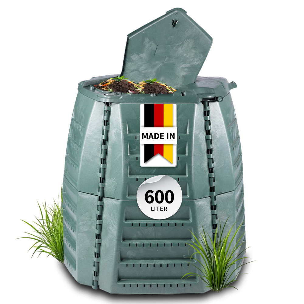 Garantia Thermo-Star Komposter 600 Liter Grün 4023122200406