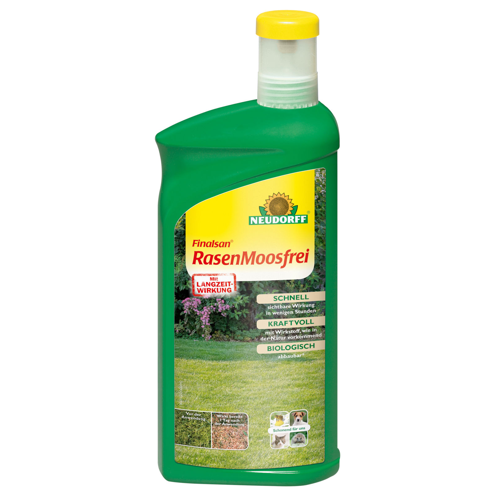 Neudorff Braun Finalsan Rasenmoosfrei - 1 Liter