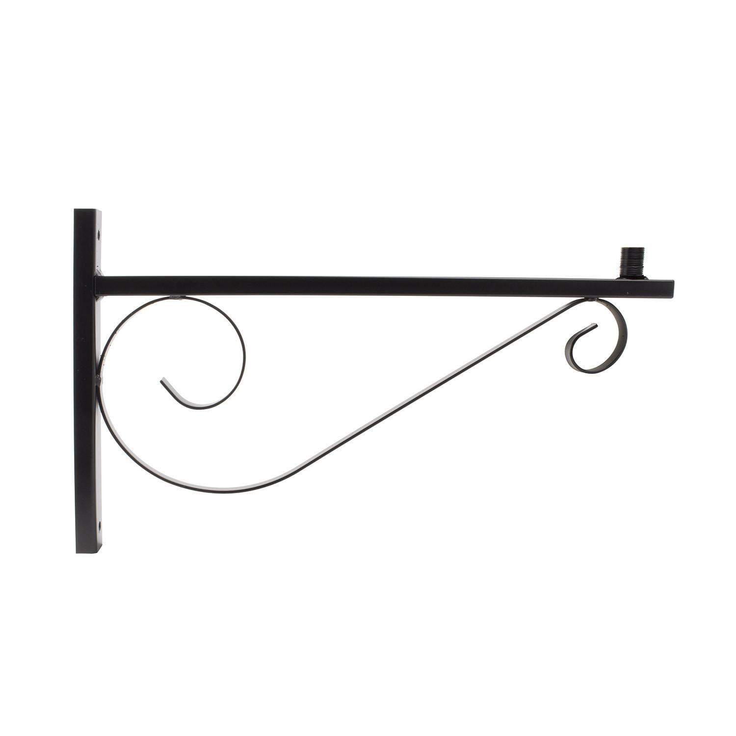 Efectoled - Bras De Fixation 60cm Pour Luminaires D'Éclairage Public Noir