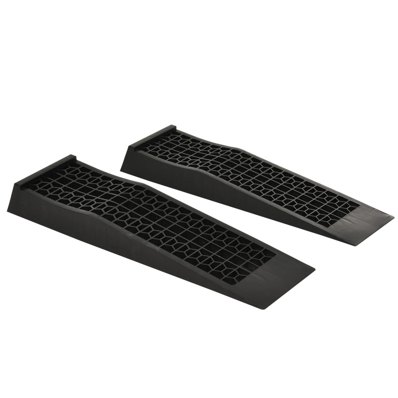 Rampe de levage HDPE noir 70 x 20 x 8 cm, charge 3 T, lot de 2