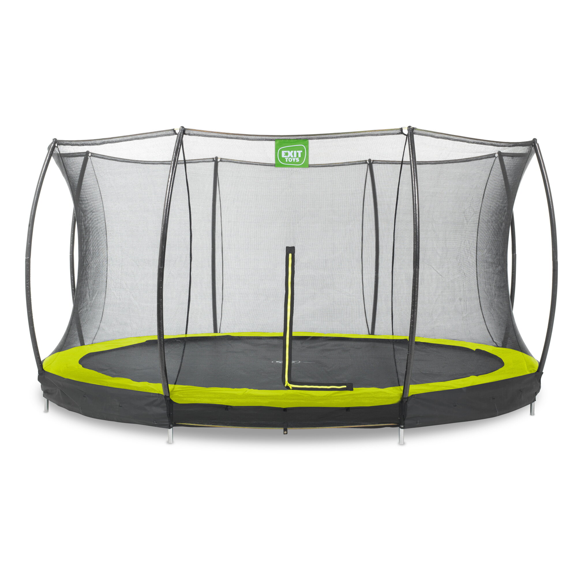 EXIT Toys Trampolin »EXIT Silhouette«, Ø 427 cm, max. Belastung: 120 kg, inkl. Sicherheitsnetz - gruen - Bild 4