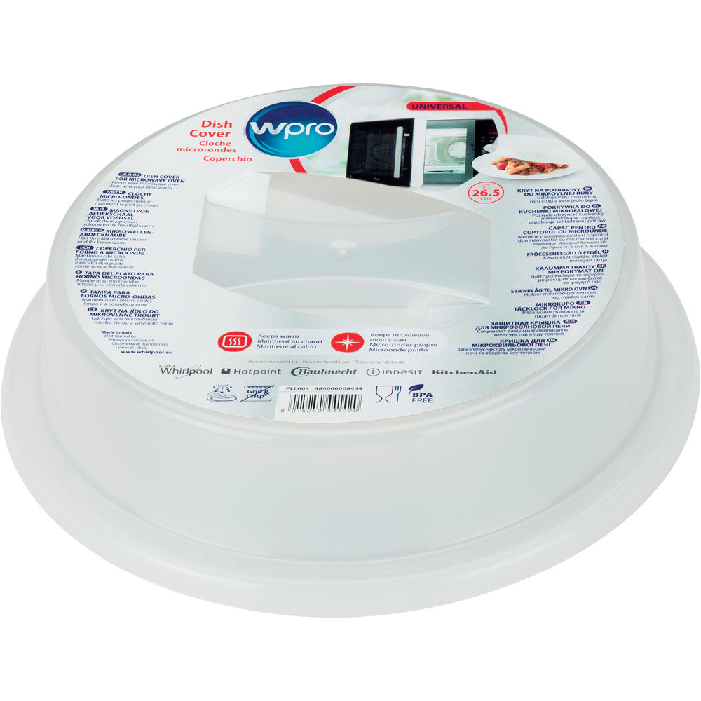 Wpro - Ersatzteil - Original-Glocken - V-Zug, Kitchenaid, Brastemp, Bauknecht, Whirlpool, Privileg, Ignis, Ariston Hotpoint, Indesit, Cylinda, Ikea Whirlpool