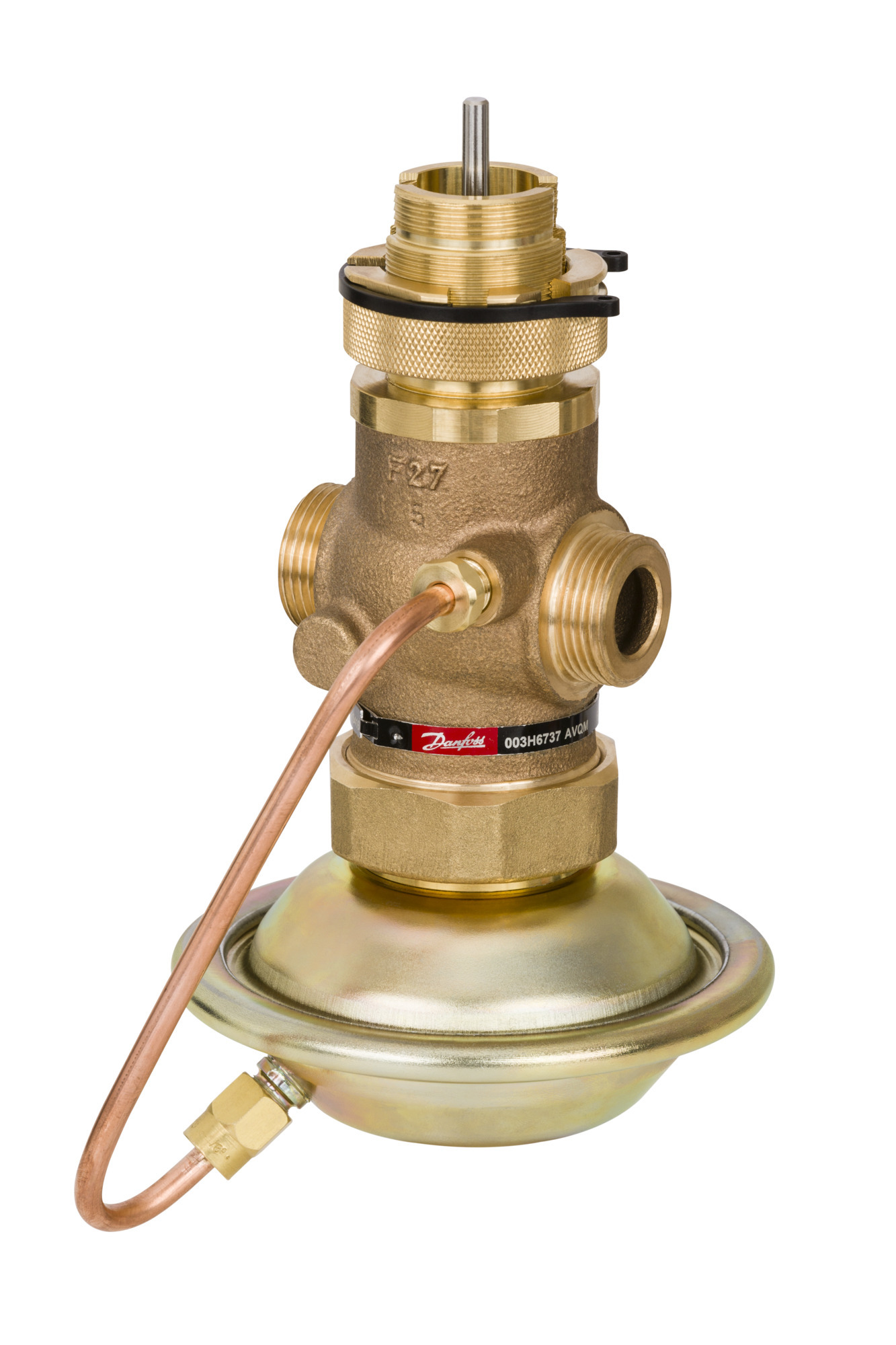 Danfoss Bronze Vol,-Stromregl, Mit Stellv, Avqm Dn15, Kvs 2,5, Pn16, Rg5, G3/4 A, 003H6736 - Bild 2