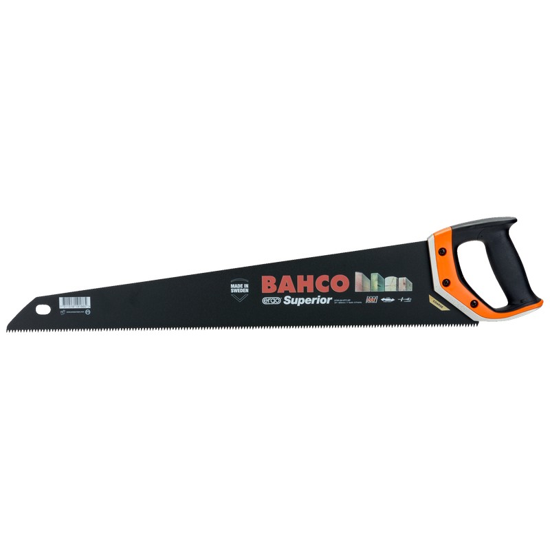 Bahco Braun Handsäge, Hochwertige Ergo-Handsäge Für Normales/Nasses Holz, 600 Mm - Bild 3