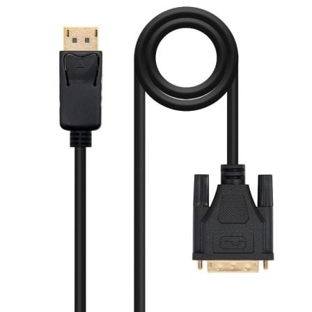 Nano Cable Schwarz Displayport Zu Dvi Kabel 2M