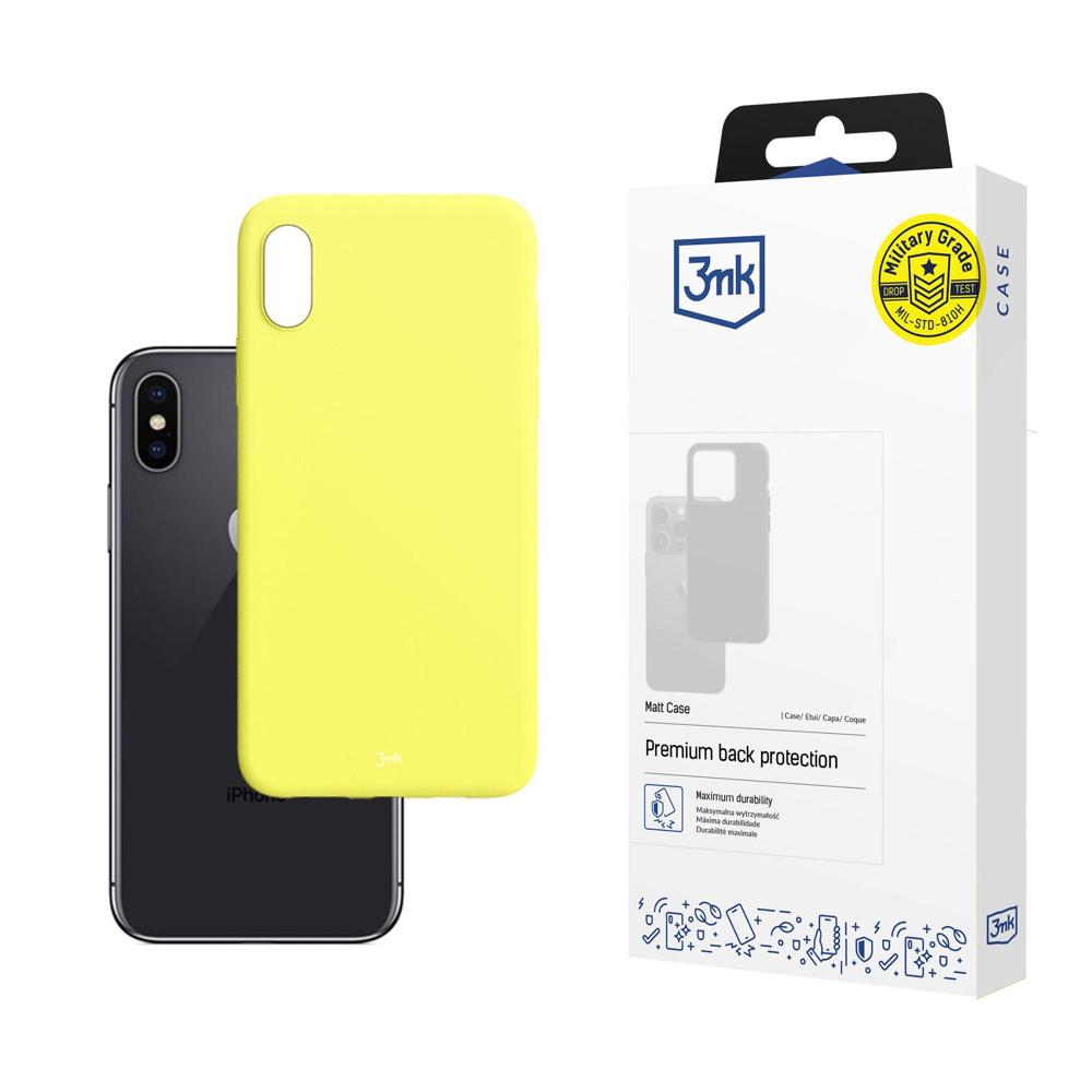 Oem Gelb Apple Iphone X/Xs - 3Mk Matt Case Limette