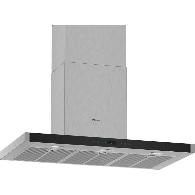 Cappa A Parete Decorativa 90cm 55db 427m3 / H Acciaio Inox - D95bmp5n0 Neff