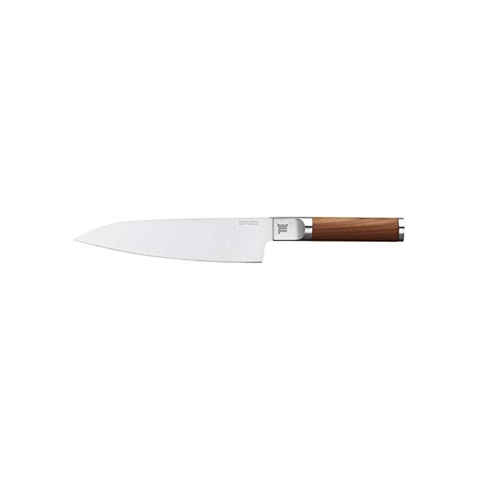 Fiskars Schwarz/Silber/Braun Norden Kochmesser, 21Cm, Küchenmesser, - Bild 4