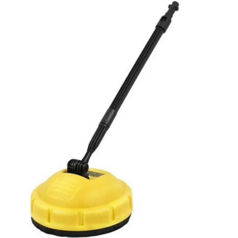 Brosse de sol rotative pour nettoyeur haute pression, plaque à récurer, jaune