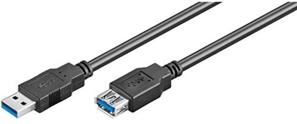 Ewent Schwarz -Kabel Usb 3.0 "A" M > "A" F 3.0 M - Bild 4