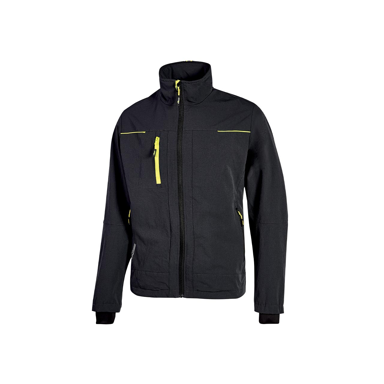 Upower, Herren, Mäntel, U-POWER Softshelljacke Pluton schwarz carbon M, Schwarz, (M) - Bild 2