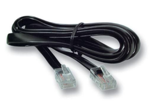 Microconnect Schwarz - Tefelonic Kabel 2M