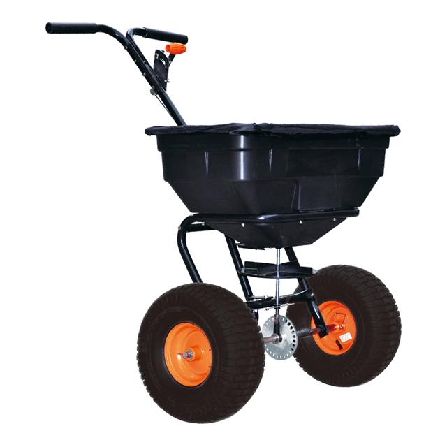 Fuxtec - Spargitore Spargisale Spandiconcime 56kg Centrifuga Su Ruote  FUXTEC