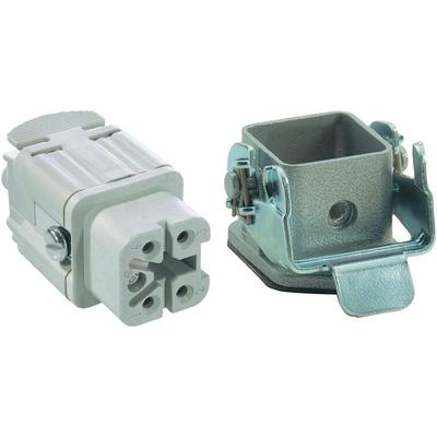 LAPP Steckverbinder-Set EPIC®KIT H-A 4 75009618 4 + PE Schrauben 1 Set