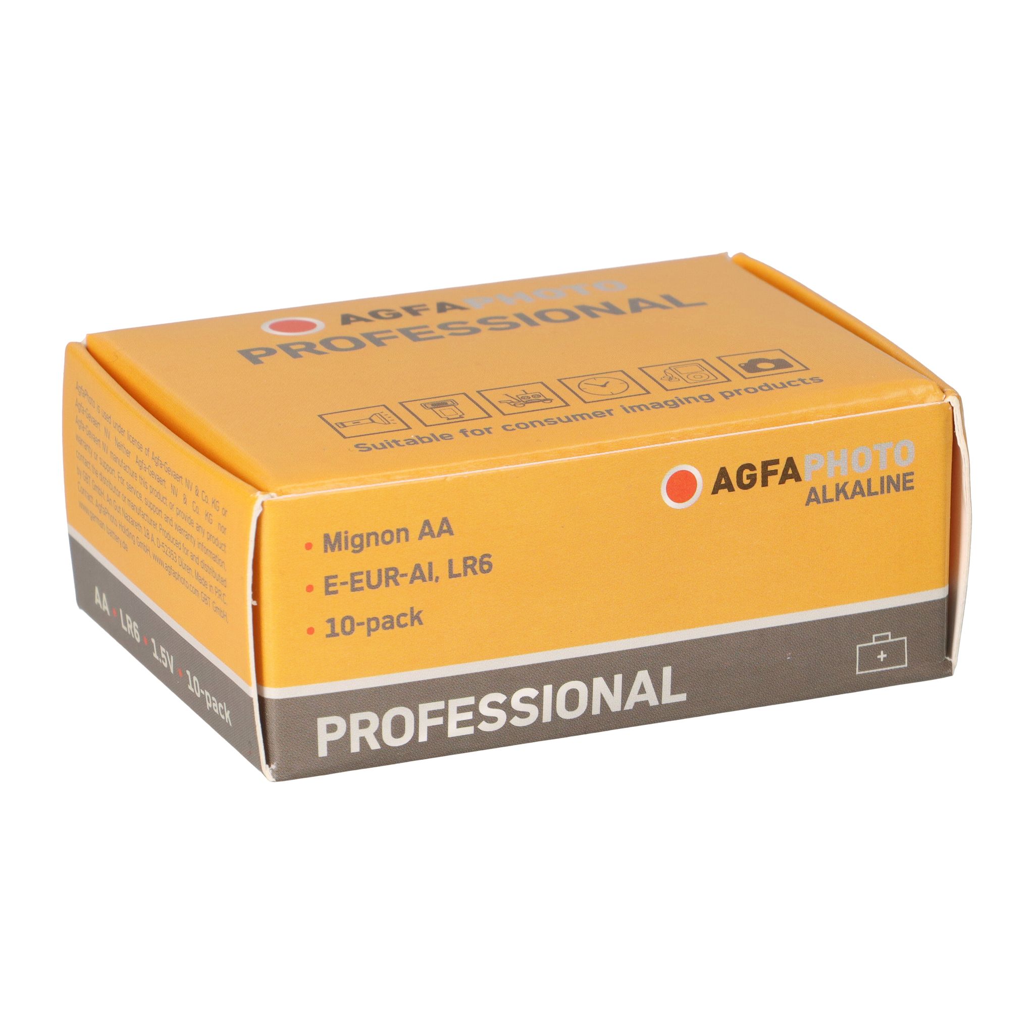 Agfa - Photo Batterie Professional Mignon Aa 1.5V 10 Stück