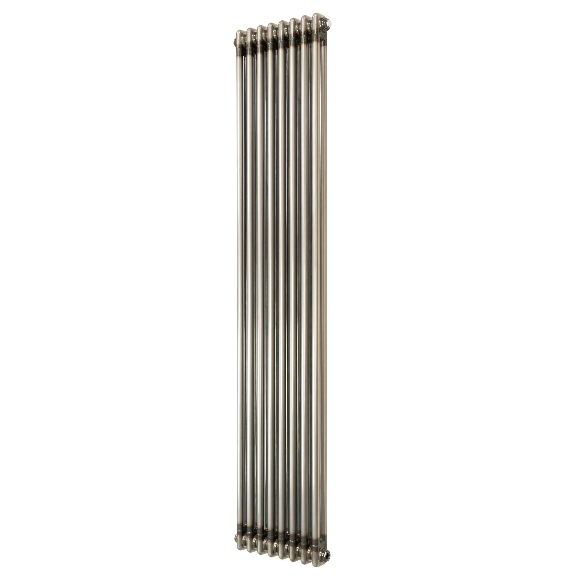 Monster Shop Traditional 2 Column Radiator - 1800 X 380mm - Raw Metal