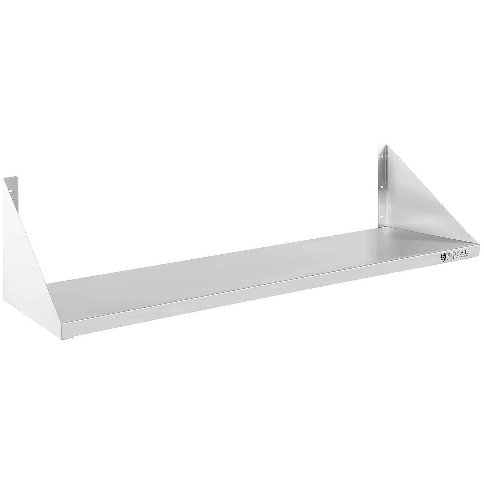 Royal Catering - Neu Gastro Wandbord Wandregal Edelstahl Konsole Edelstahlregal Tellerbord 90 Cm
