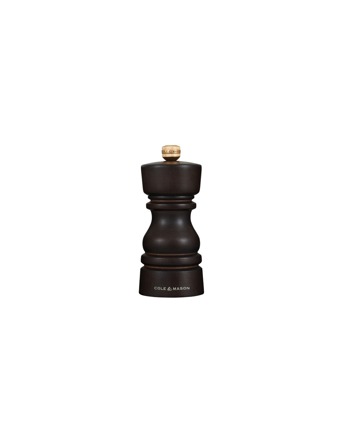 Moulin À Poivre London Chocolat 13cm Broyage Précis, Design Élégant Et Compact - Cole Et Mason