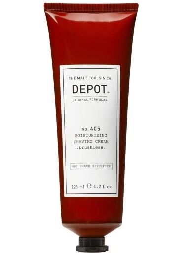 DEPOT MALE TOOLS No. 405 Moisturizing Shaving Cream Brushless  125 ml - Image 5