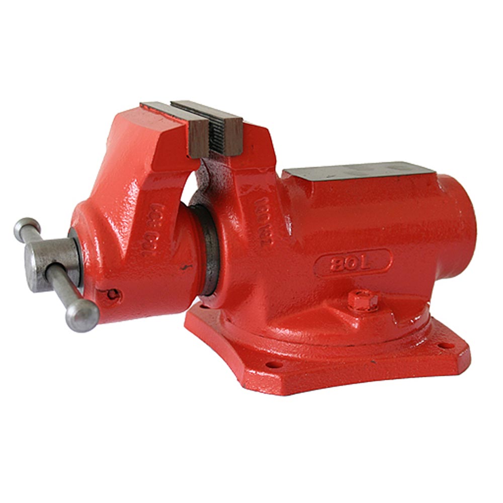 Morsa Da Banco Girevole York 100 Mm In Ghisa Professionale