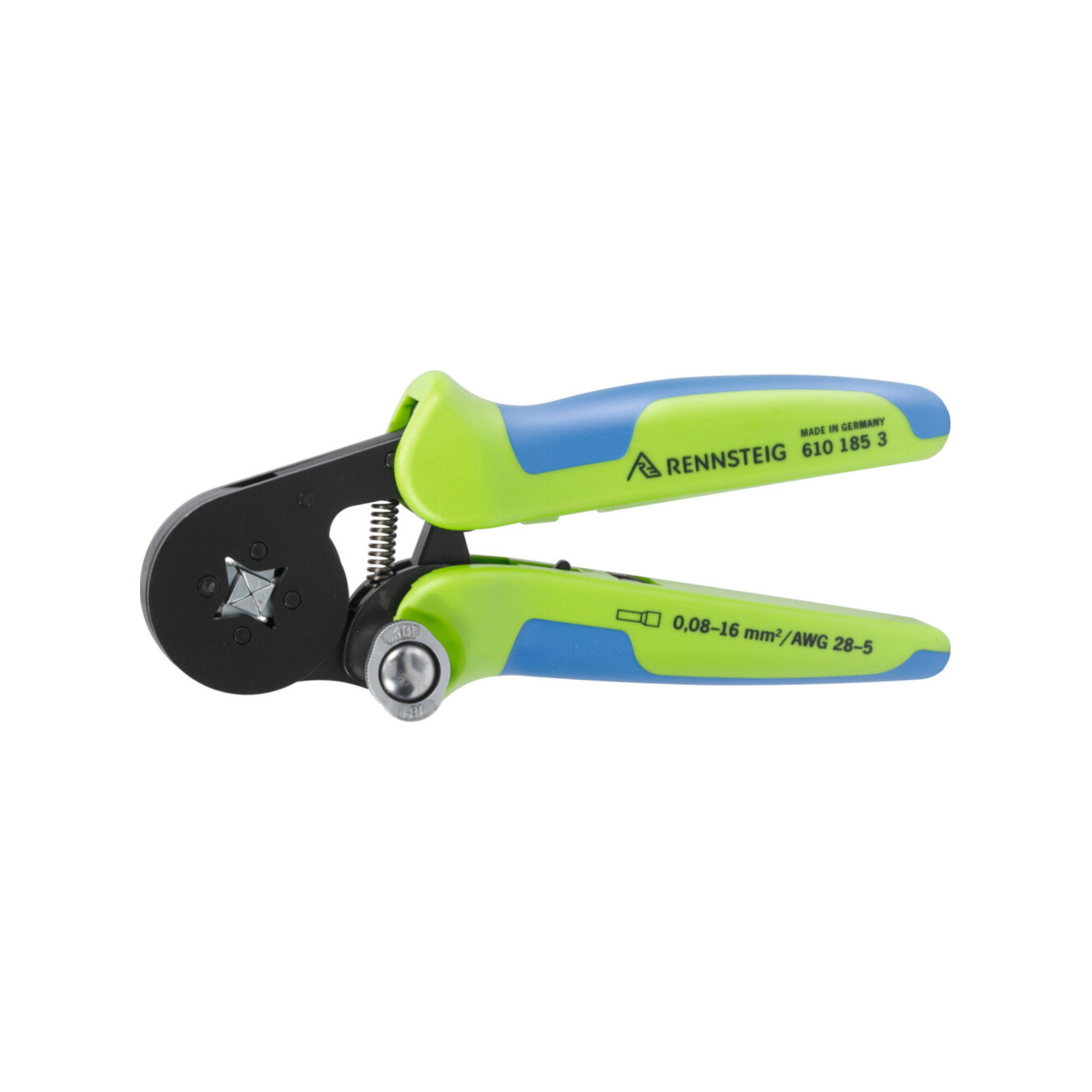 Rennsteig - Crimpzange Für Aderendhülsen Mit 16 Mm², 180 Mm Länge