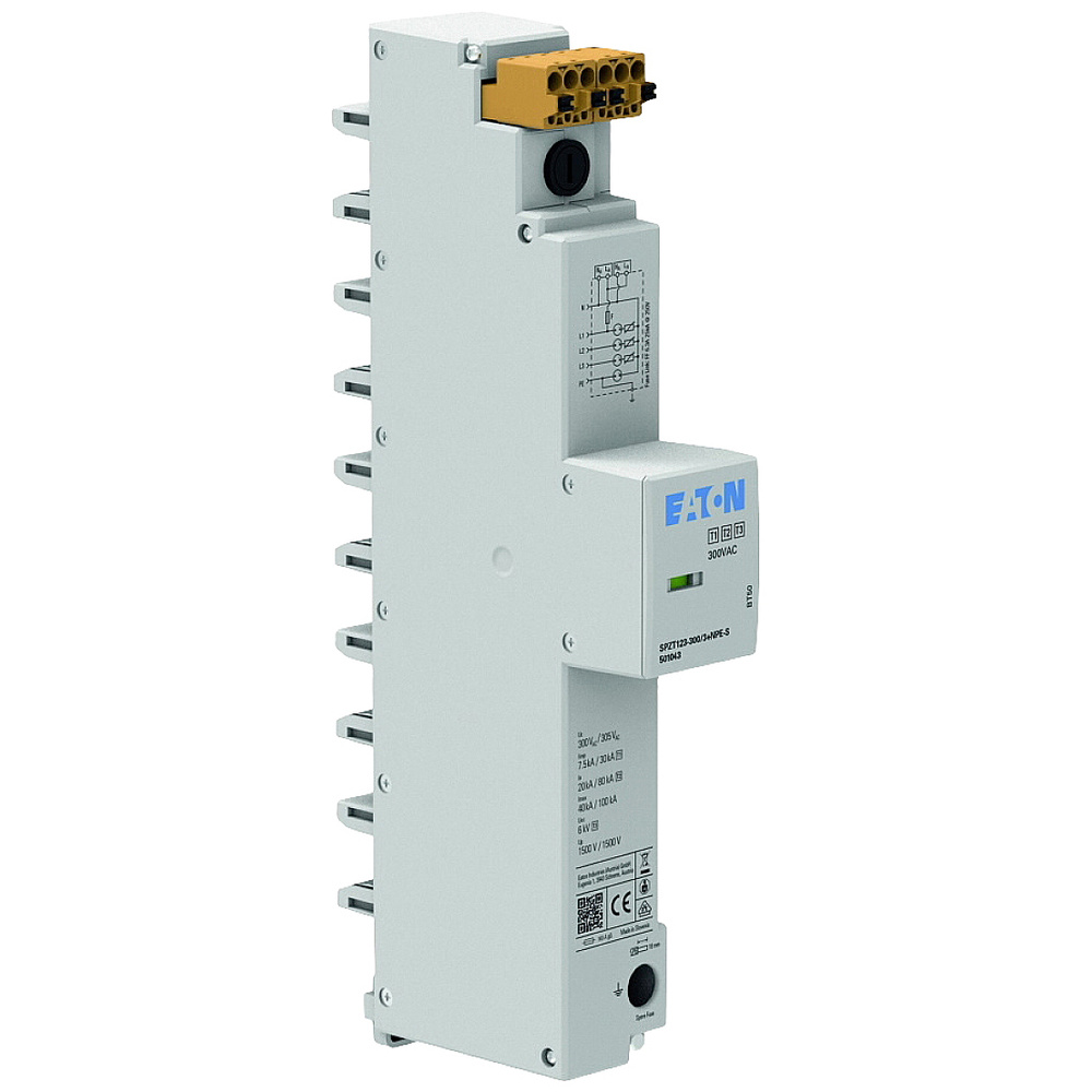 Eaton Weiss Überspannungsschutz, Spzt123-300/3+Npe-S Ep-501043 Blitz-Strom-Überspannungs-Ableiter Ep - Image 4