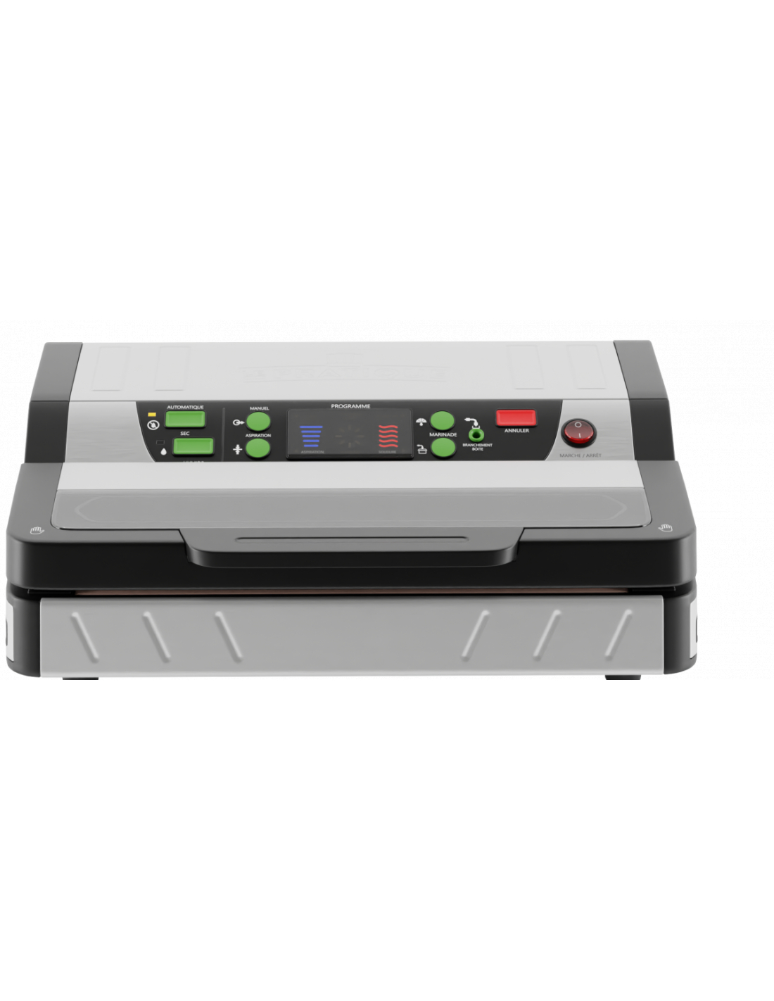Sous-vide-maschine Lcd Experte + 1 Rolle Vakuumfolie 30cmx6m + 1 Schlauch – Das Praktische