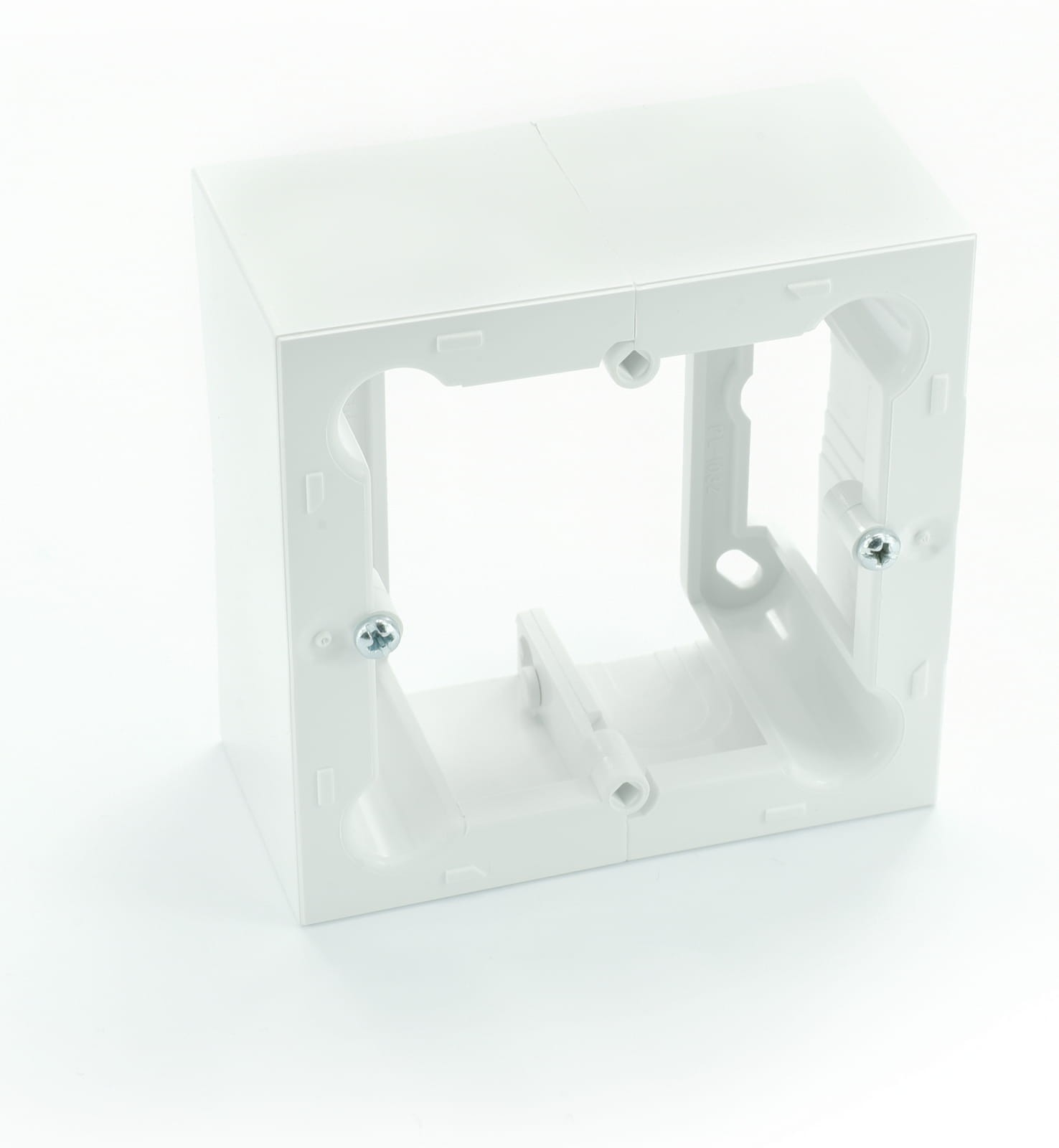 Oem Aufputzdose, 40 Mm Tief, Weiß, Faltbar