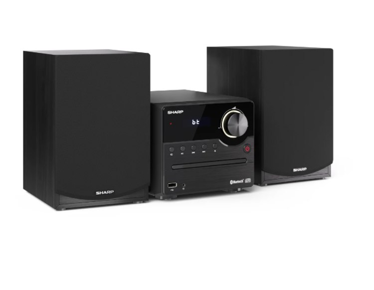 Sharp Audio-System - Xlb512bk - 45 W - Bluetooth 5.0 - Usb - Cd - Bild 5