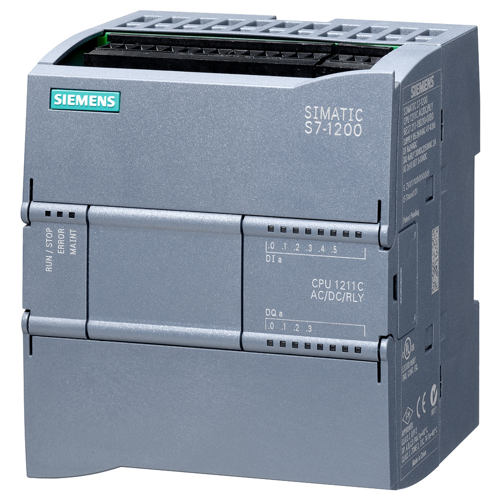Siemens 6ES7211-1BE40-0XB0 SIMATIC S7-1200 CPU 1211C AC/DC/Relay - Image 4