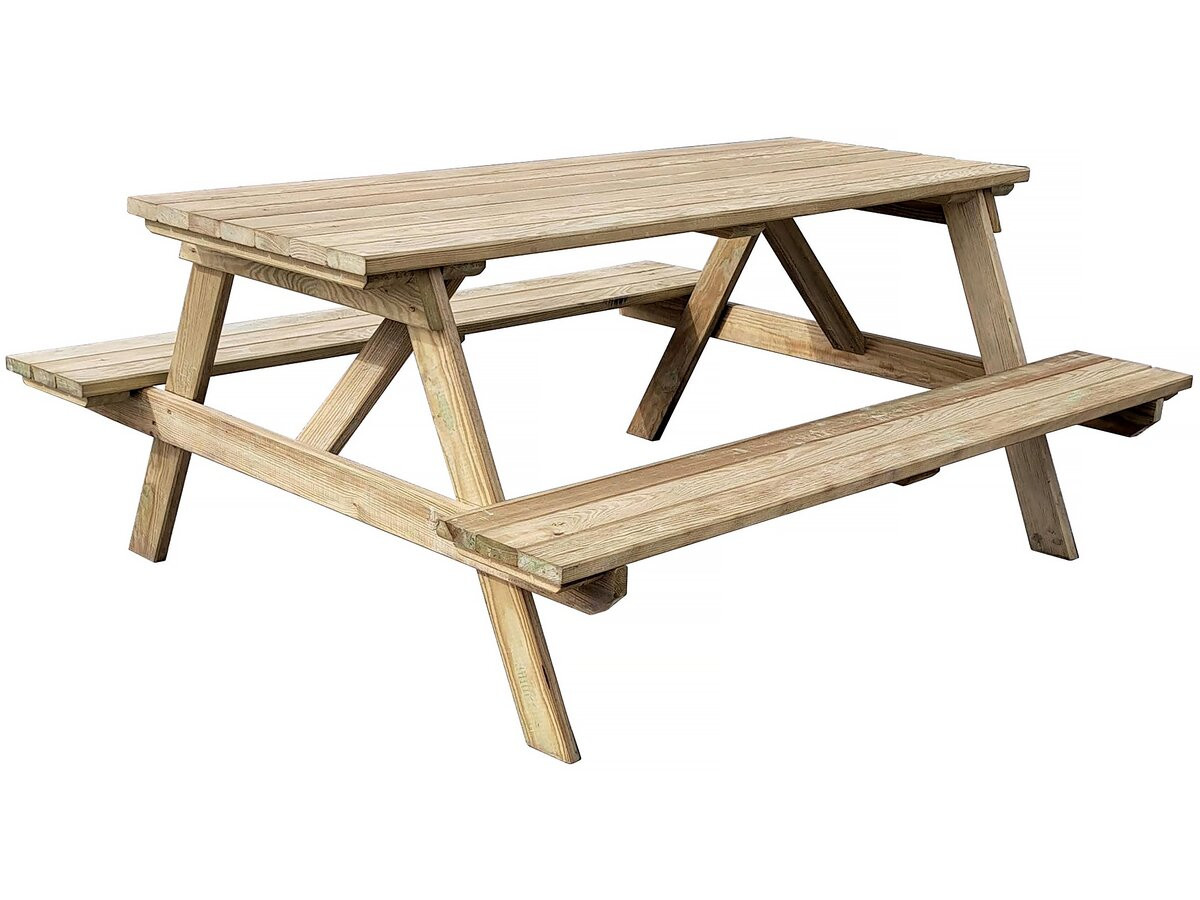 Habitat Et Jardin - Table Adulte Pique-nique 'gardenia' - 180 X 150 X