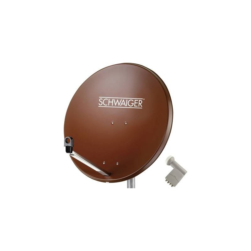 Schwaiger SPI9962SET9 SAT-Anlage ohne Receiver Teilnehmer-Anzahl: 4 80cm