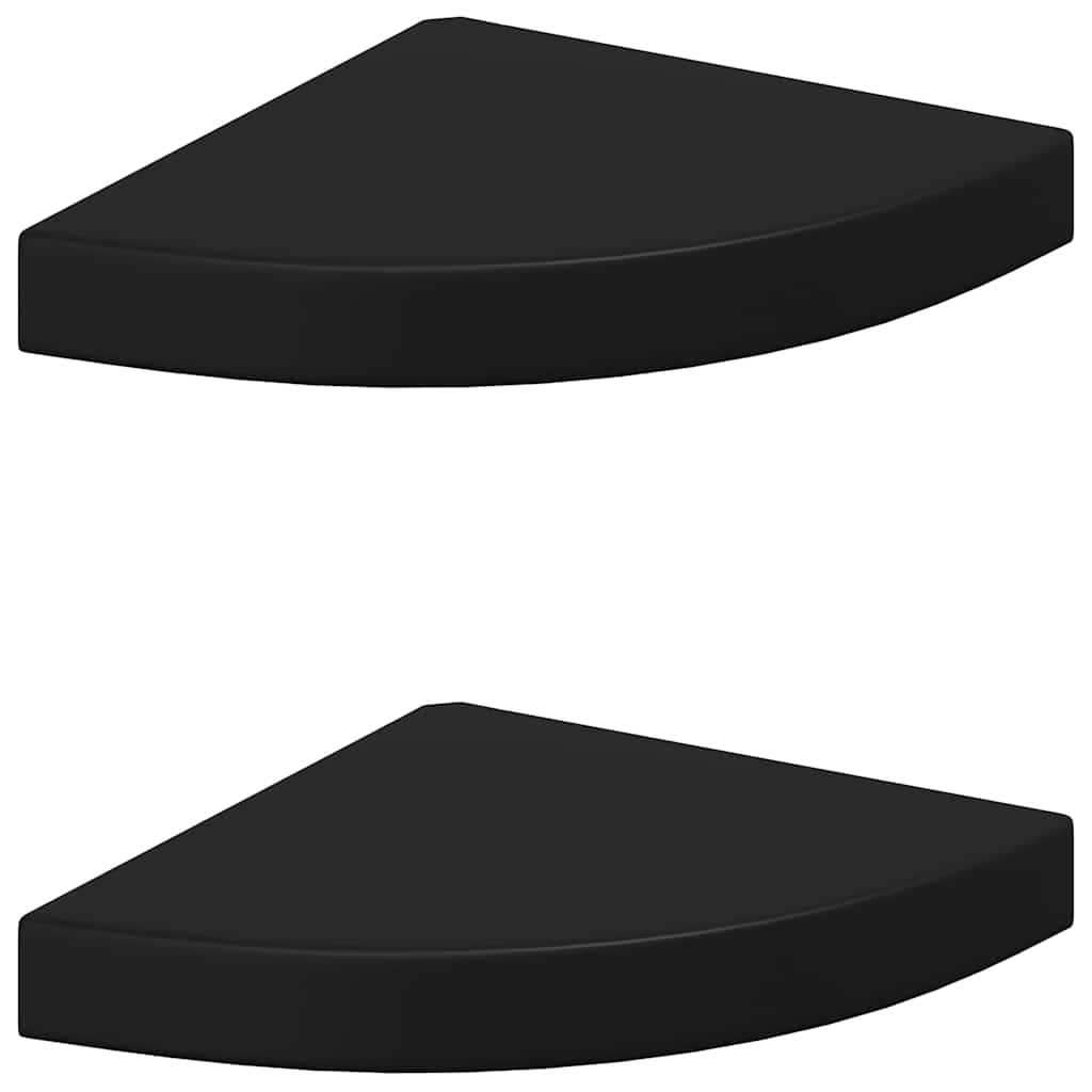 Vidaxl Schwarz Regal, Linsenes (25 X 25 X 3.80 Cm) - Bild 3