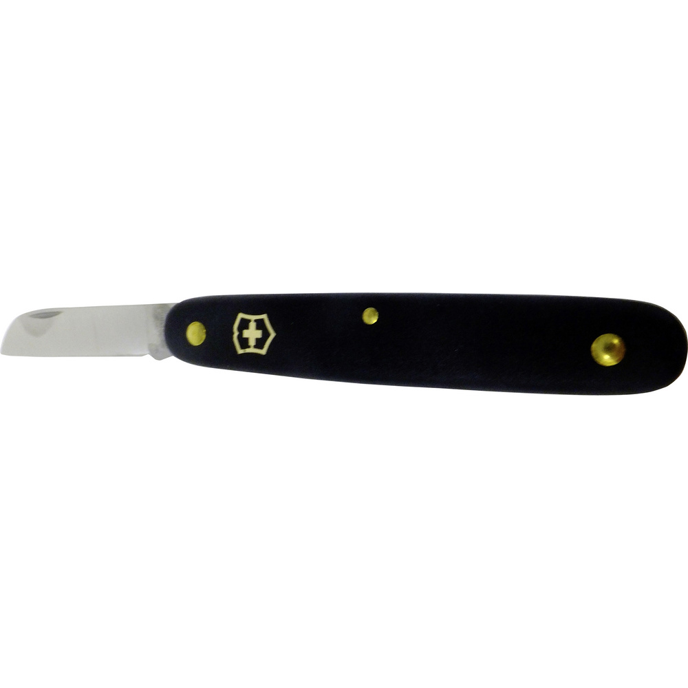 Victorinox Schwarz Taschenmesser, Taschenwerkzeug, Garten, Blumenmesser, Klinge, Gerade, Swiss Made - Image 4