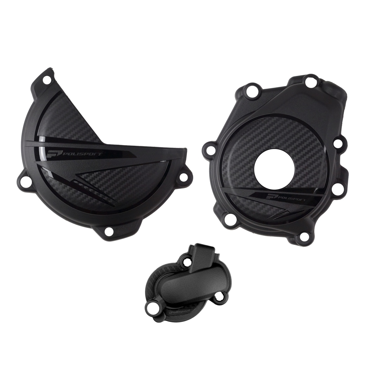 Polisport Schwarz Motorrad Zubehör, Kit Lichtmaschinen-, Kupplungs- Und Wasserpumpenschutz Für Ktm Sx-F 450 (23-26), Xc-F 450 - Bild 6