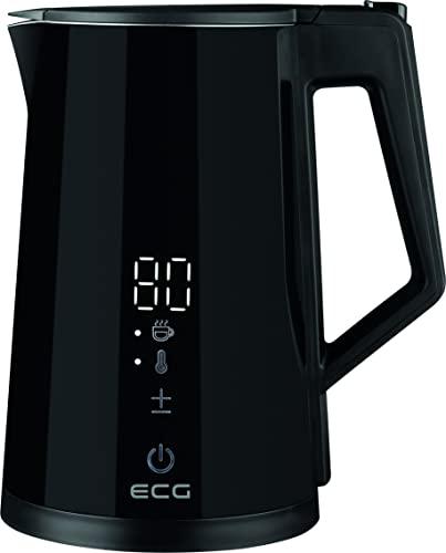 ECG RK 1893 Digitouch Black Kettle, 2200W, 1,7 l, LED-Display, - Bild 3