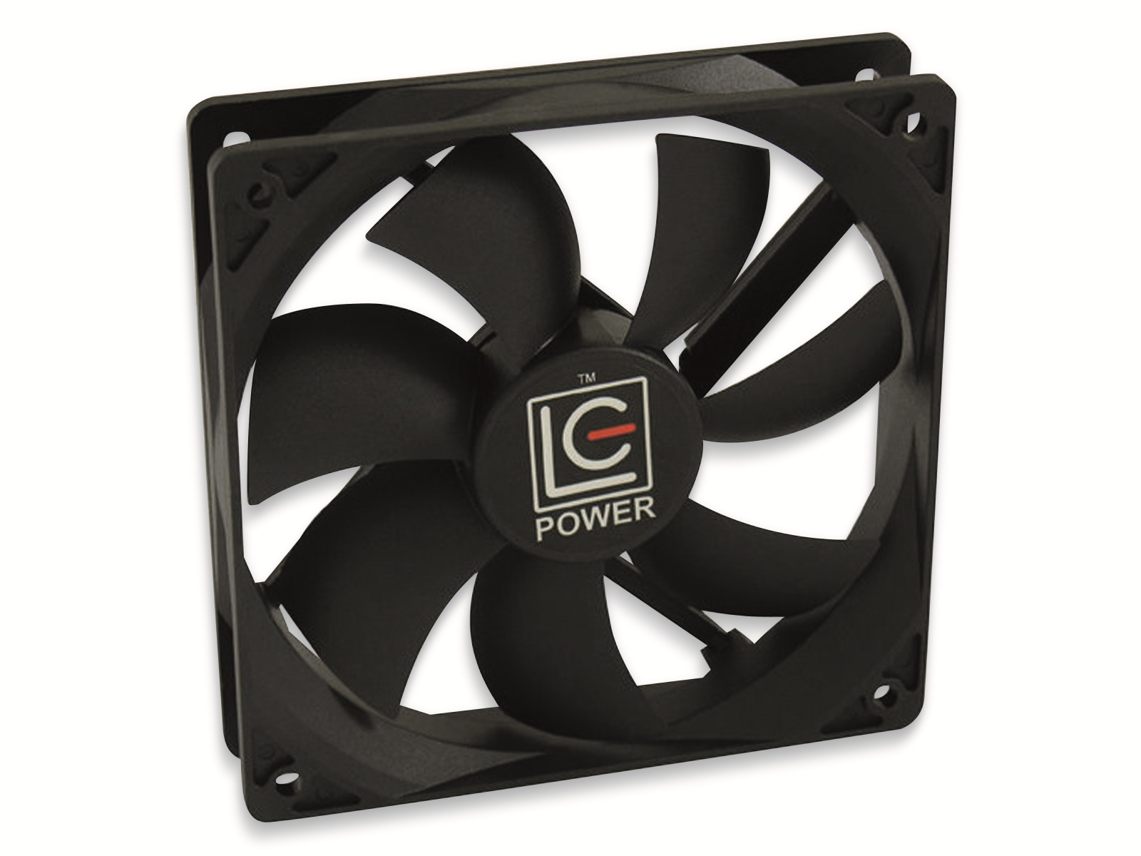 LC Power case fan - Gehuselfter - 120mm - Schwarz - Bild 3
