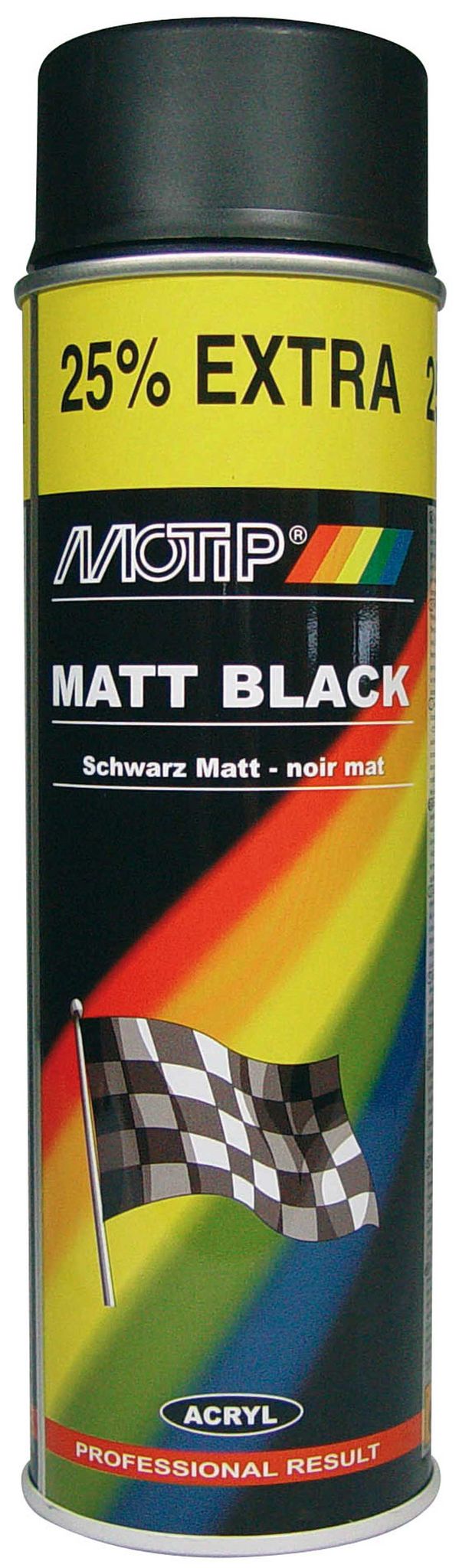 Joom Supermerchanteu Unisex Schwarz Motip Matt Universeller Acryl-Sprühklarlack 500Ml Matt - Bild 6