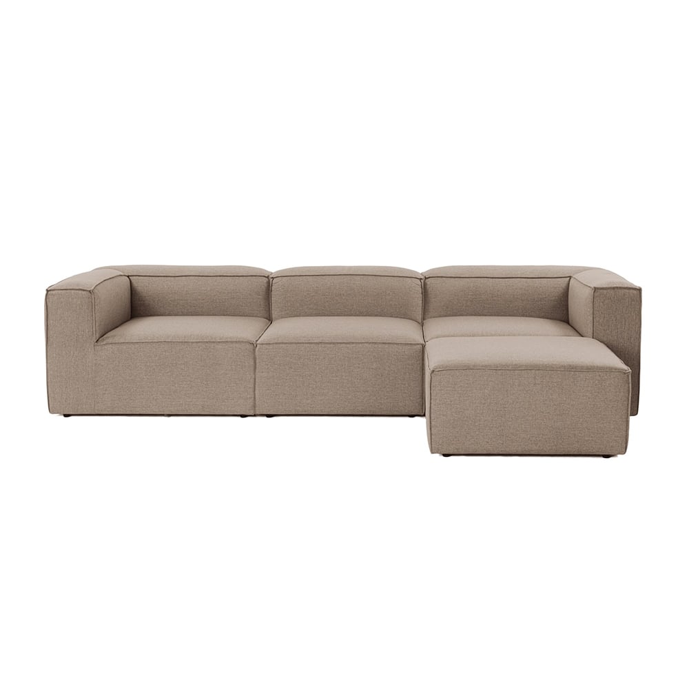Atelier Del Sofa Braun Sofa + Bettsofa, Carsen (Ecksofa) - Bild 4