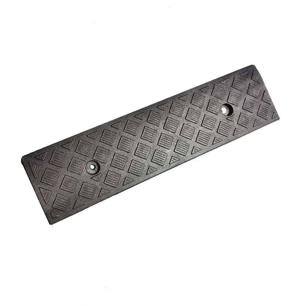Rampe de seuil antidérapante en plastique, 50 cm, 400 g, trous de fixation