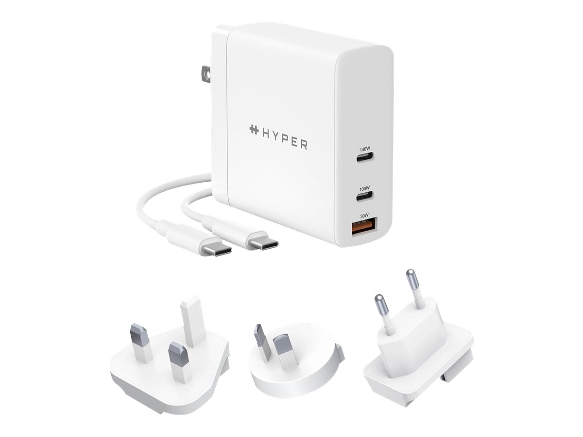 Hyper Juice power adapter - GaN - 2 x USB-C - 140 Watt - Bild 7